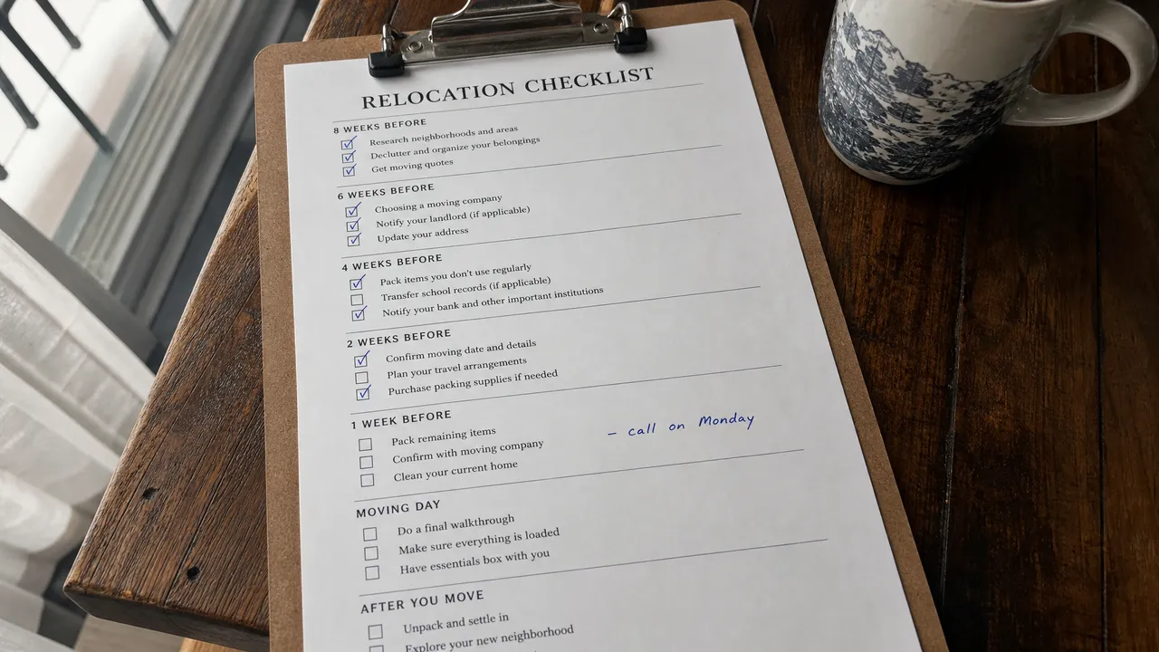 The Relocation Checklist