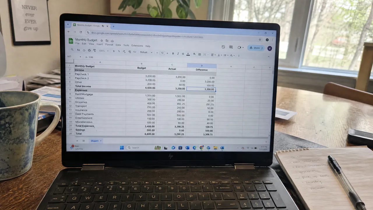 My Personal Cost-of-Living Spreadsheet