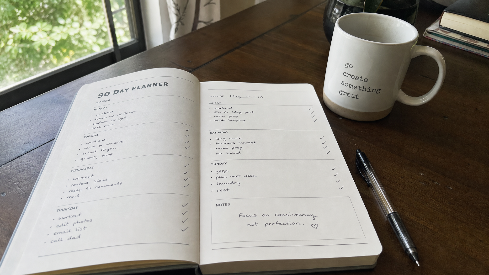The 90-Day Second Spring Planner